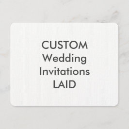 LAID 100lb 5,5" x Convites para Casamento de 4,25"