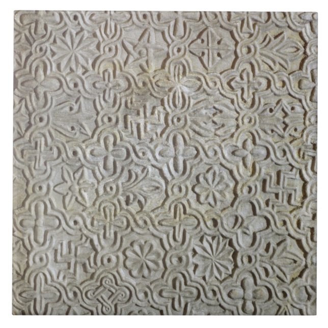 Laje bizantina com decoração cruciforme, 12th-14t (Frente)