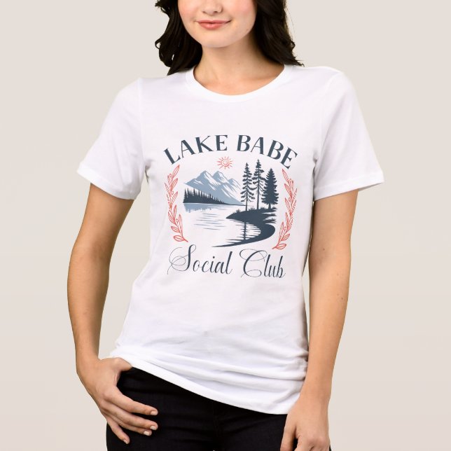 Lake Babe Social Club – Fun Summer for Lake Lovers (Frente)