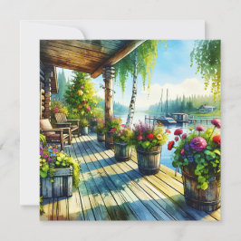 Lake House View | Pavimento sobre a baía