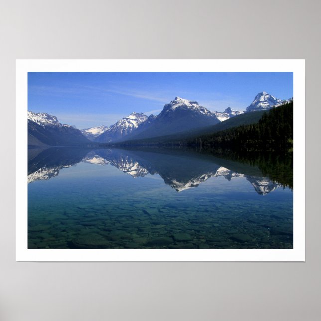 Lake McDonald Glacier National Park Poster (Frente)