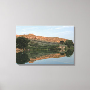 Lake Scott State Park - Canvas de reflexo