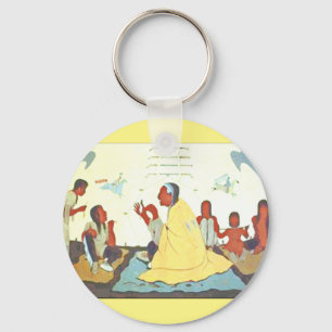 Lakota Storyteller chaveiro