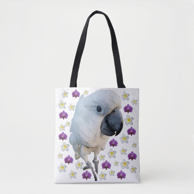 Lala o bolsa floral do Cockatoo (Frente)