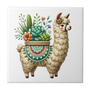 Lama e plantas