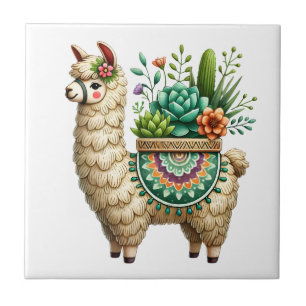 Lama e plantas