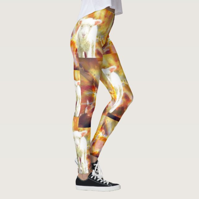 Lamb das Leggings de Deus (Direita)