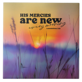 Lamentações 3:23 Suas Compaixões São Novas Verso B