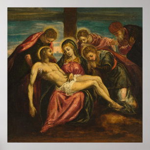Lamentações - Jacopo Tintoretto Fine Art Poster