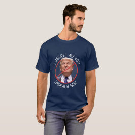 Lamento o meu voto, Camisa Anti-Trump