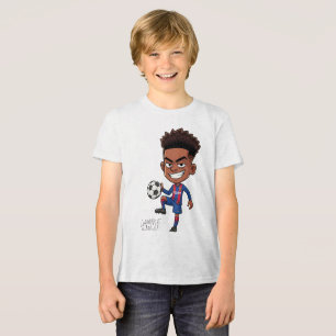 Lamine Yamal - Camisa de desenho animado em estrel