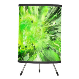 Lâmpada de mesa verde Splatter