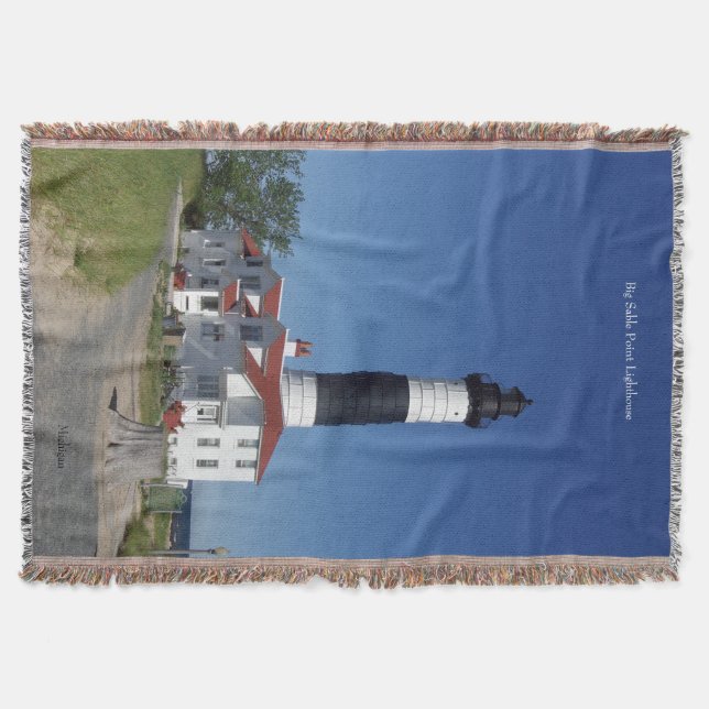 Lâmpada Grande de Ponto Sável lança cobertor (Frente)