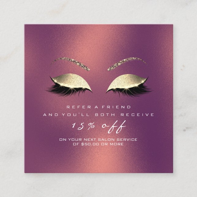 Lâmpadas Douradas De Cobre Da Placa De Referência  (Frente)