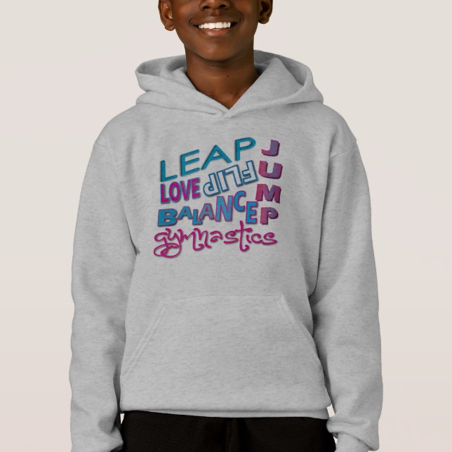 Lançando o roupa da ginástica das meninas (Frente)