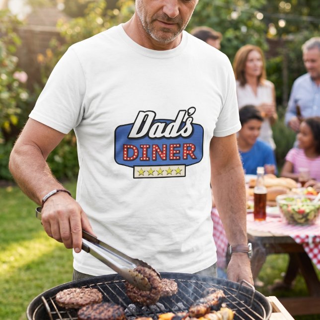 Lanchonete do Papai - Camisa Divertida (Criador carregado)