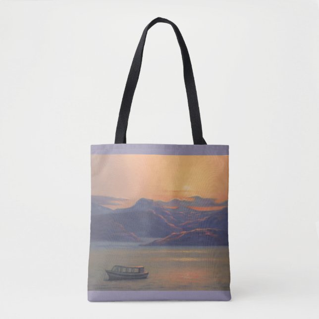 "Land of Ancients Tote Bag" (Frente)