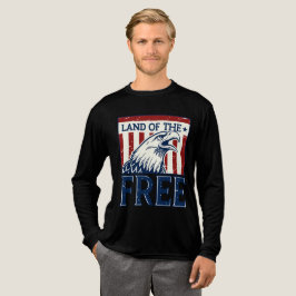 Land of the Free - Vintage USA Eagle Graphic