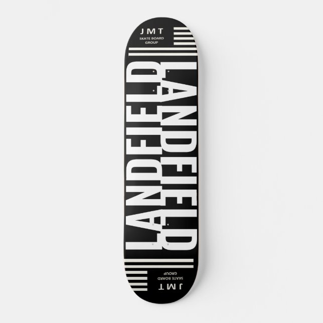 LANDFIELD. Skateboard (Frente)