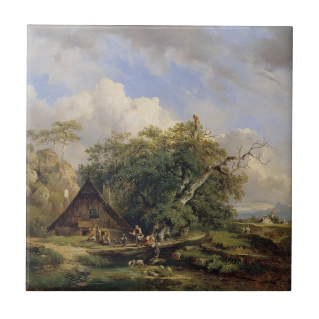 Landschaft bei Gutenstein - Dominik Schufried (Frente)