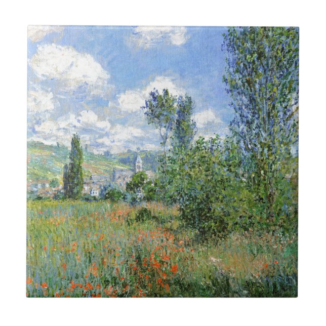 Lane in the Poppy Fields - Claude Monet (Frente)