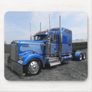 Lanita Kenworth azul Mousepad