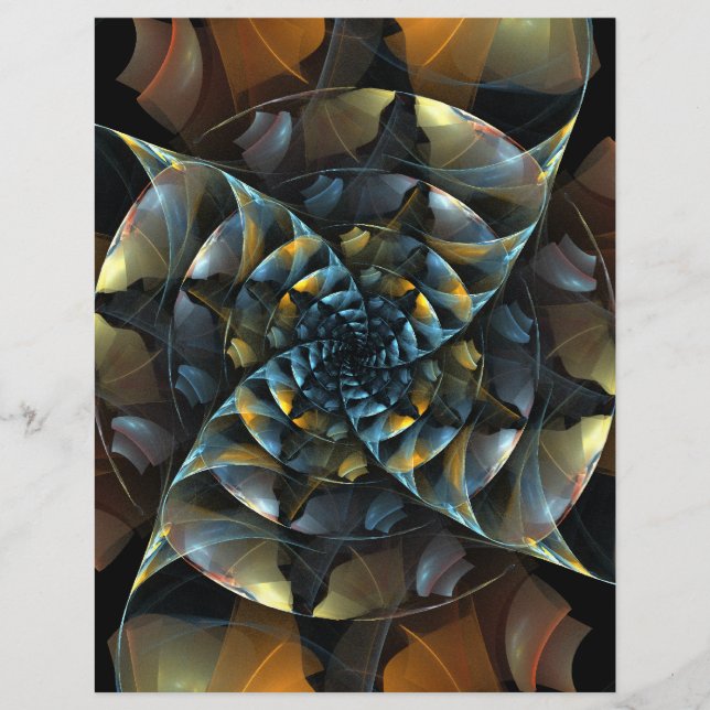 Lanterna de Abstrato de pintura (Frente)