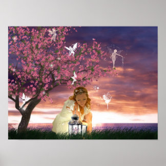 Lanterna Fairies Poster