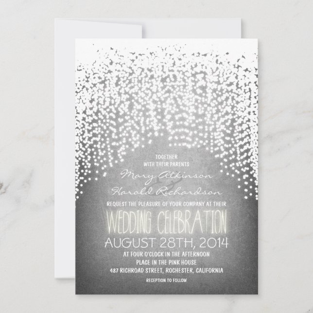 lanterna russa acende convites para casamento (Frente)