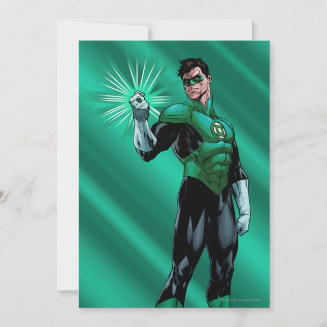 Lanterna Verde e Anel (Frente)