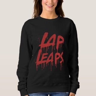 "Lap Leaps" mulher singular cheio camiseta fina