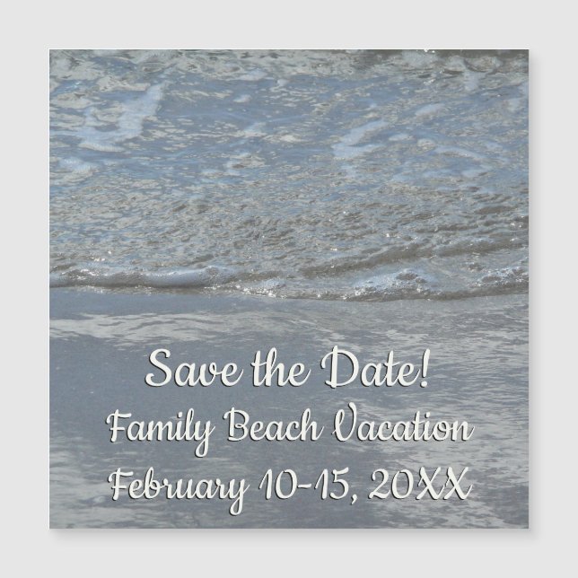 Lapidação de água na fotografia Abstrato da praia (Frente)