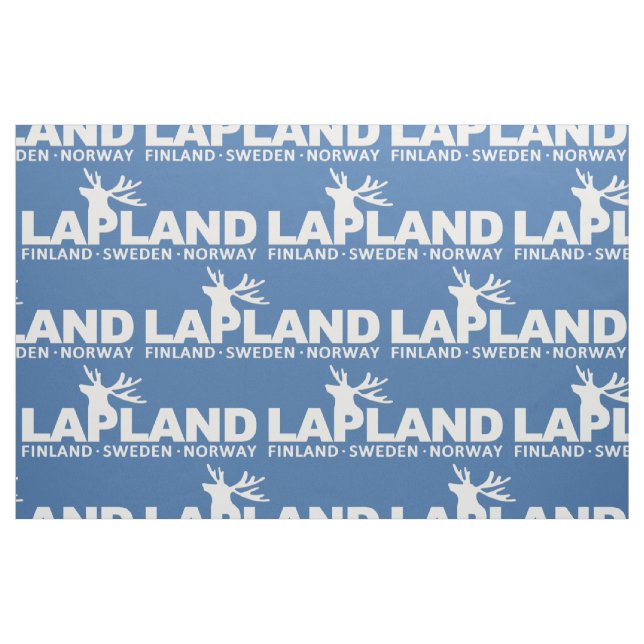 LAPLAND tecido de cor personalizado (Fat Quarter)