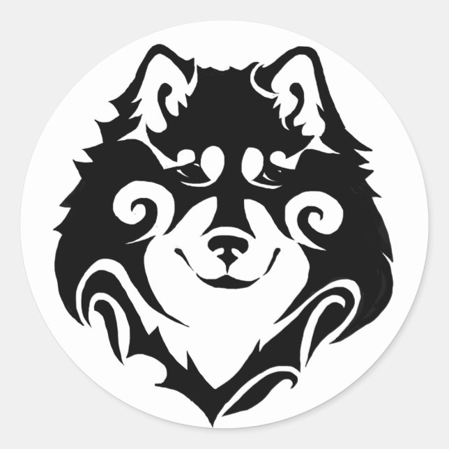 LAPPHUND FINLANDÊS - adesivos (Frente)