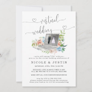 Laptop Convite para Casamento Virtual