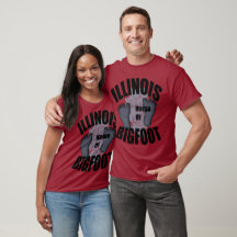 Lar do Illinois com camiseta Bigfoot