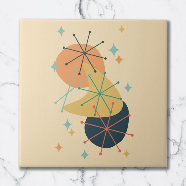 Laranja, Amarelo, Médio do Teal Century Abstrato (Criador carregado)