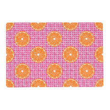Laranja cítrica de verão Preppy em bambu rosa quen