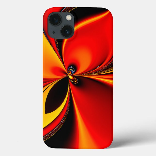 Laranja e Flavor Preto Fractal (Verso)