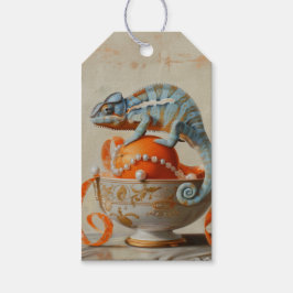 Laranja - Etiqueta de presentes