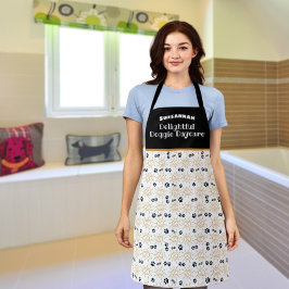 Laranja Mão Desenhada Solar Pinças Padrão Pet Care