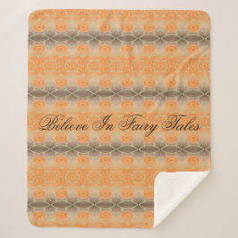 Laranja mole e cobertor castanho