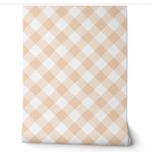 Laranja pastel salmão pêssego xadrez diagonal