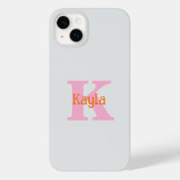 Laranja Rosa Cinza Claro Cinza Cor Personalizada L