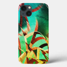 Laranja sobre fundo verde ou aquamarino