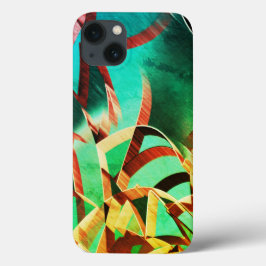 Laranja sobre fundo verde ou aquamarino