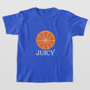 Laranja Suculenta - Camisa Básica Para Meninas