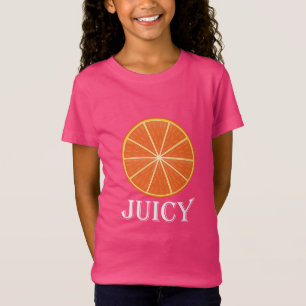 Laranja Suculenta - Camiseta de Jérsei fino para r