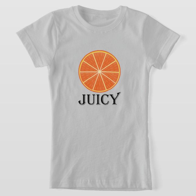Laranja Suculenta - Camiseta de Jérsei fino para r (Postura )
