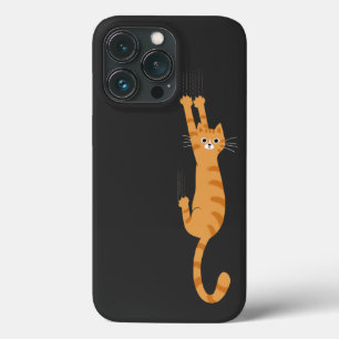 Laranja Tabby Cat Ativa   Gato riscado engraçado
